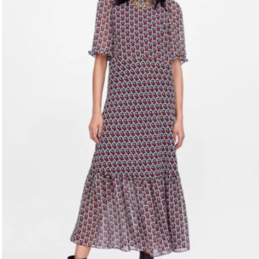 Zara Heart Dress, XXL/NWT